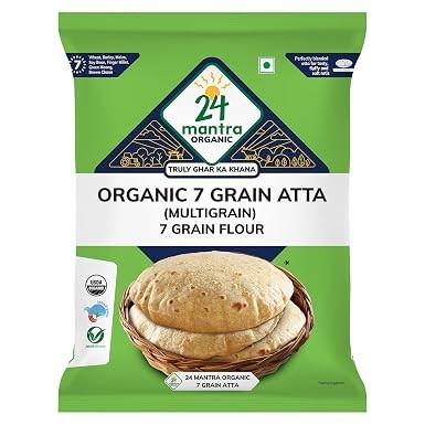 24Mantra Organic 7 Grain Atta 2.2Lb 2 Lbs