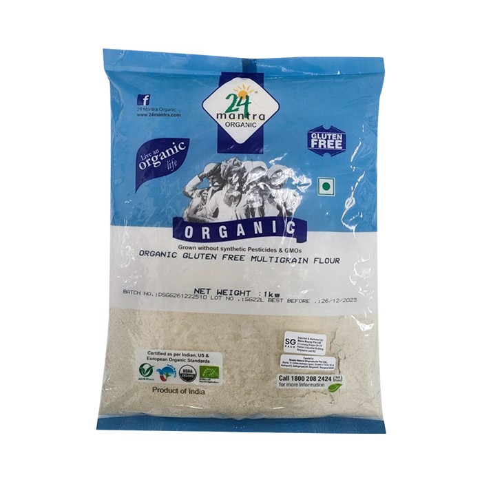 24 MANTRA ORGANIC GF MULTIGRAIN FLOUR 2.2 LBS