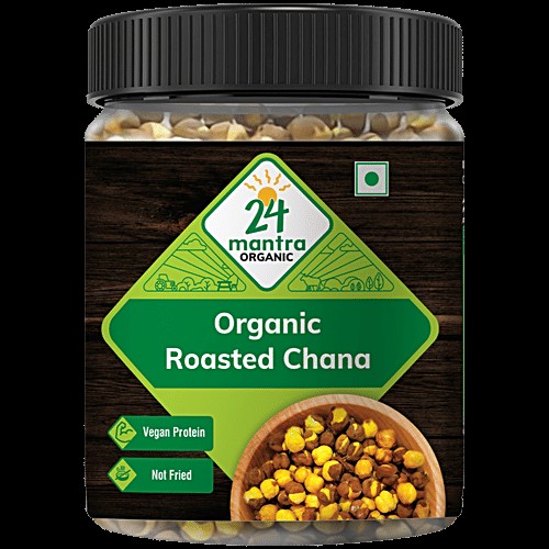 24 MANTRA ORGANIC ROASTED CHANA 10 OZ