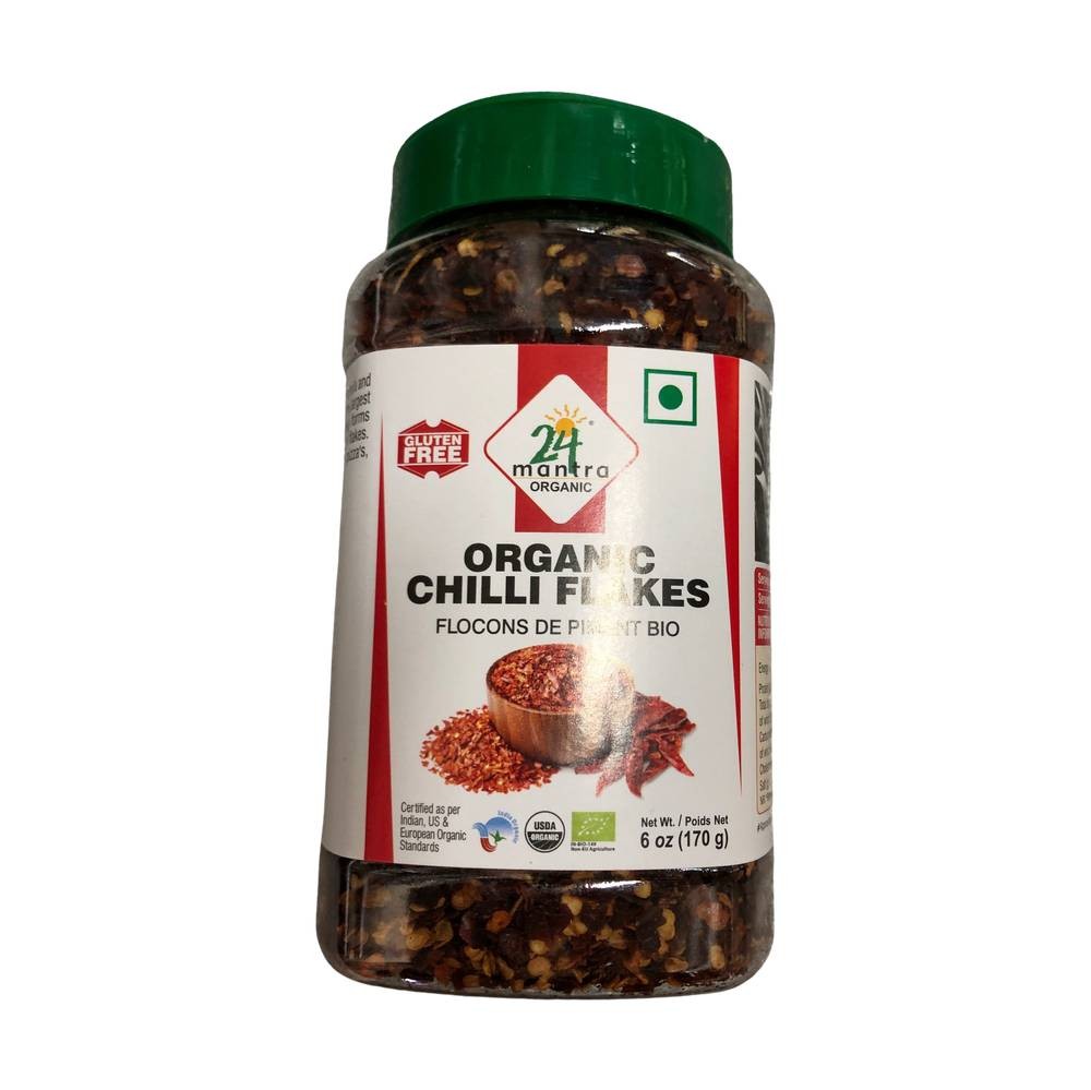 24 MANTRA CHILLI FLAKES 6 OZ