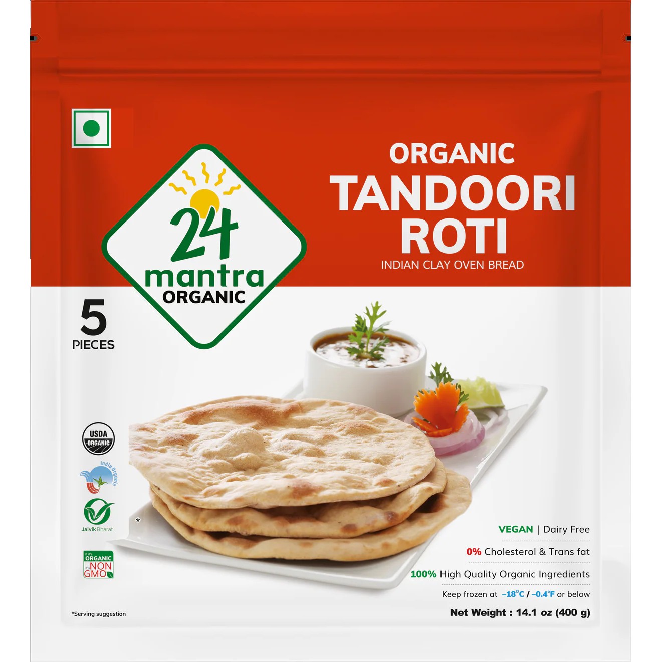 24M Org Tandoori Roti