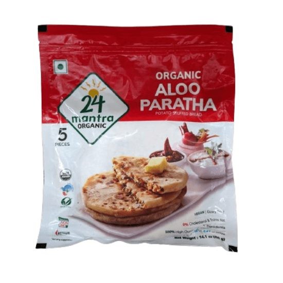 24 MANTRA ALOO PARATHA 400 GM