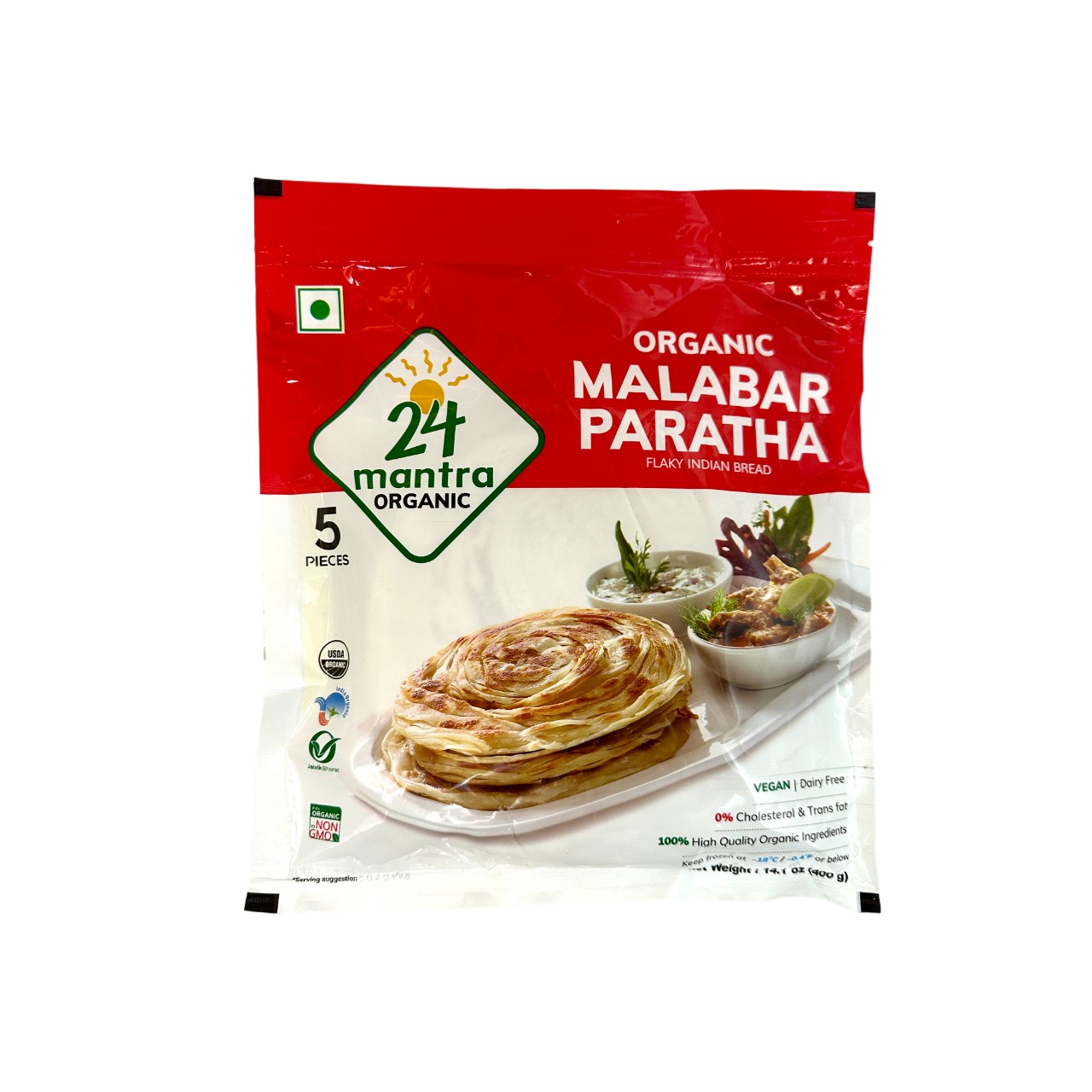 24 MANTRA MALABAR PARATHA 5 PCS