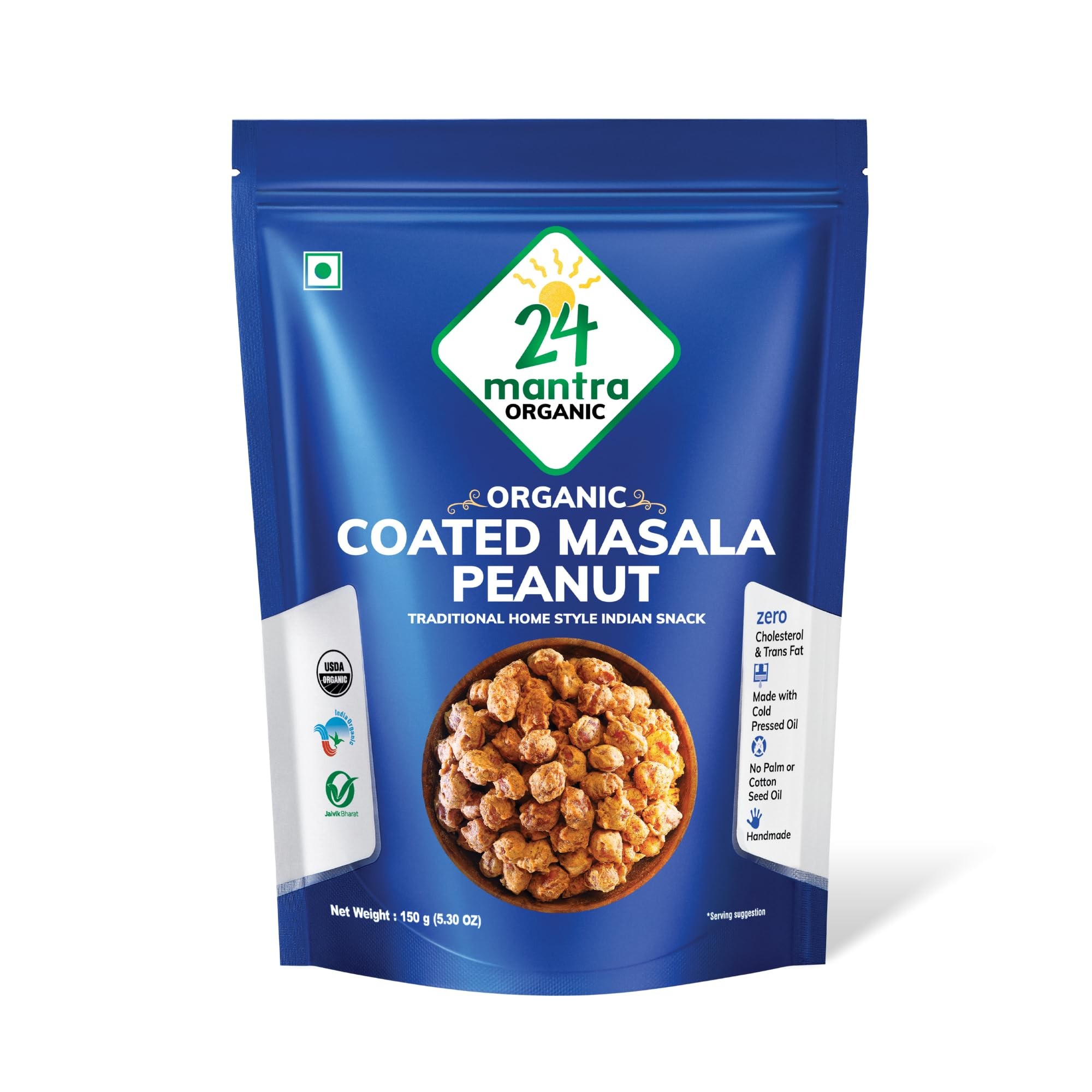 24 MANTRA MASALA PEANUT 150 GM