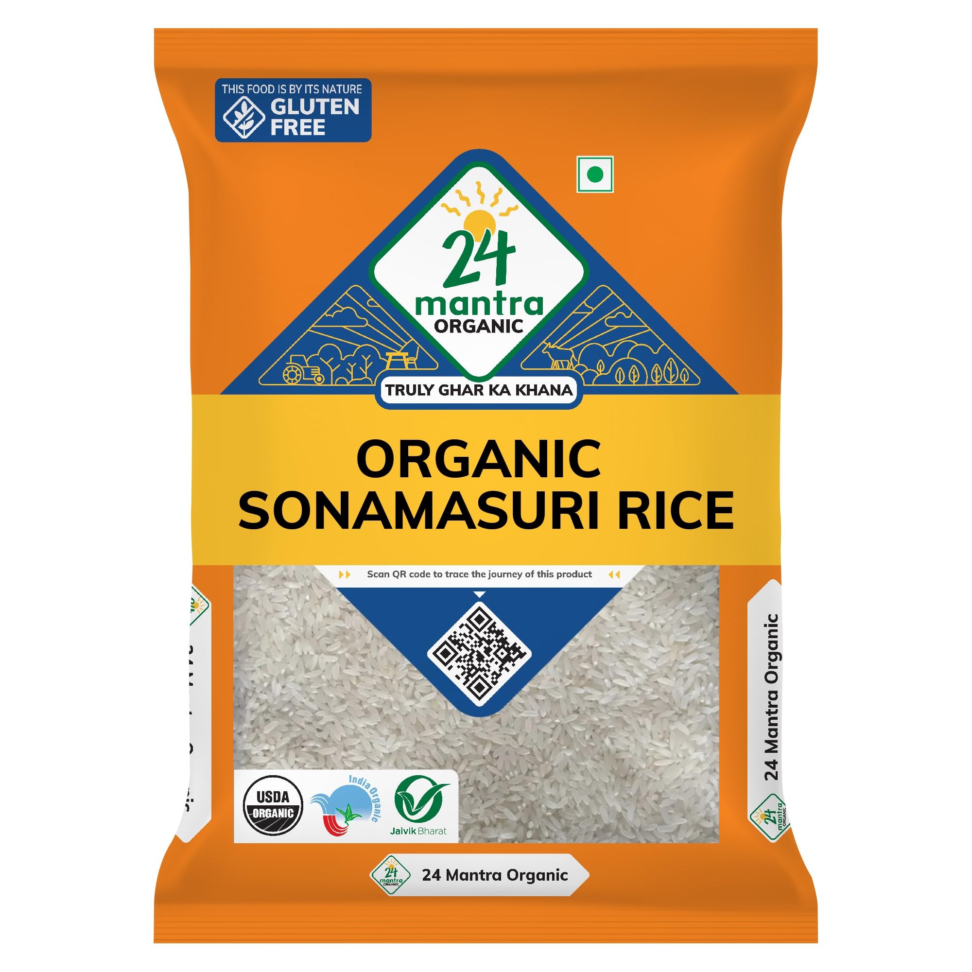 24 MA.ORGOHANDPOUND SONA RICE 20 LBS