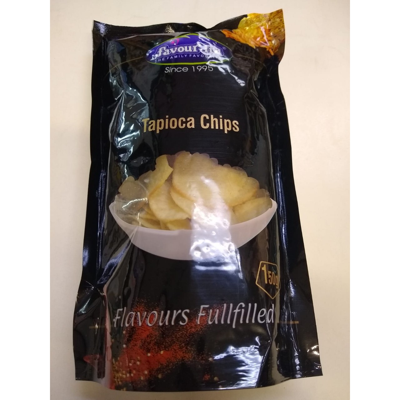 FAVOURITA TAPIOCA CHIPS  150 GM