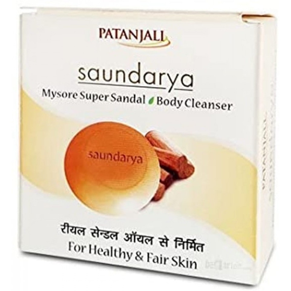Patanjali Saundarya Mysore Super Sandal Body Cleanser 70 GM