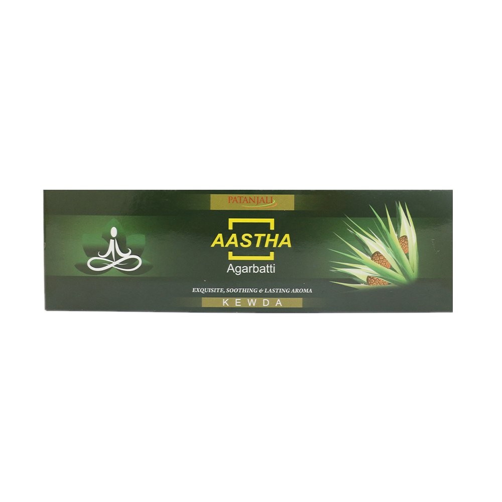 PATANJALI AASTHA KEWDA AGARBATTI 100 GM