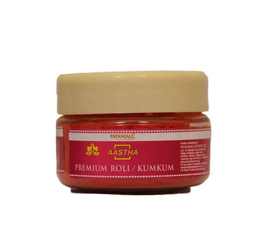 PATANJALI AASTHA KUM KUM 25 GM