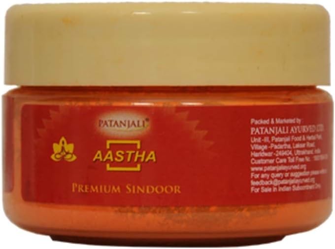 PATANJALI AASTHA SINDOOR 50 GM