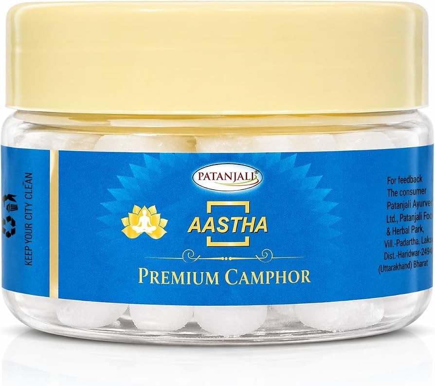 AASTHA CAMPHOR 0.06 Lbs