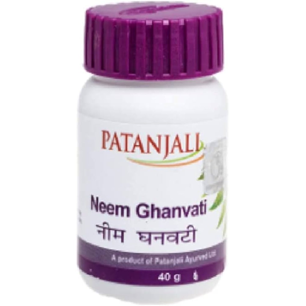 Patanjali Neem Ghanvati 60 COUNT