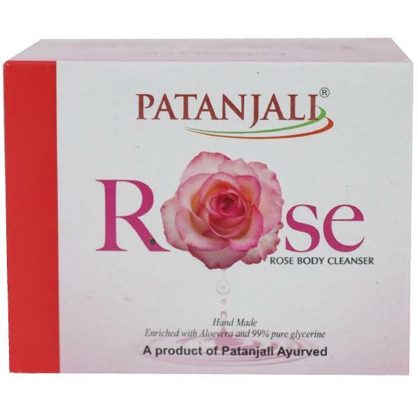 PATANJALI ROSE SOAP 125 GM