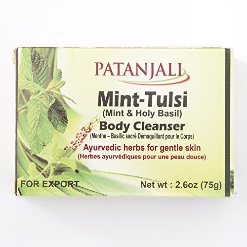 PATANJALI MINT TULSI BODY CLEANSER 75 GM
