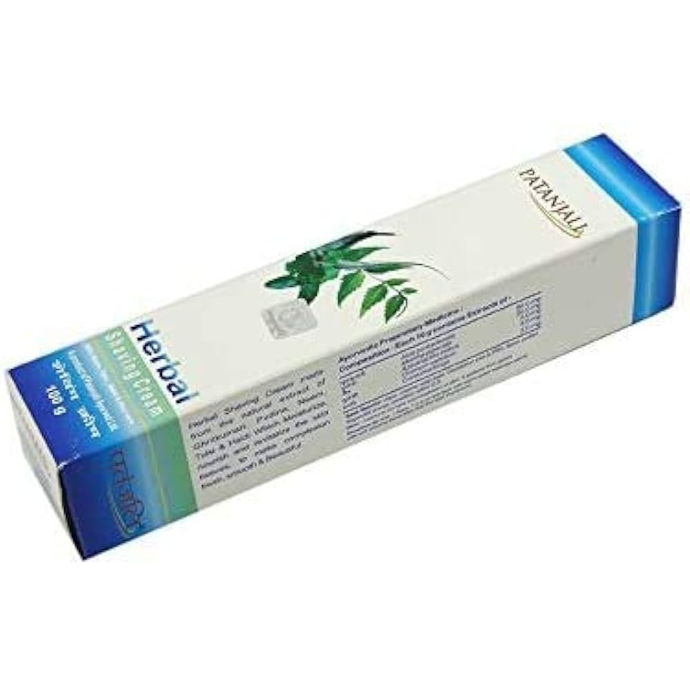Patanjali Herbal Shaving Cream 100 GM