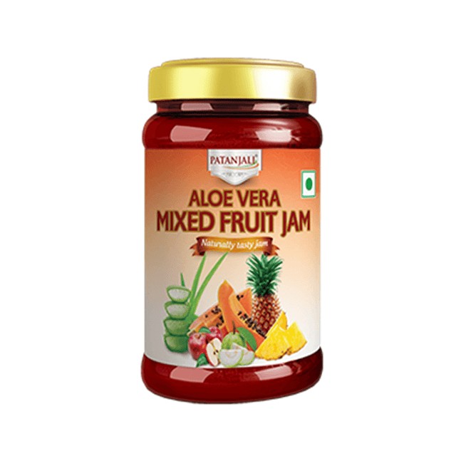 PATANJALI ALOE VERA MIXED FRUIT JAM 500 GM