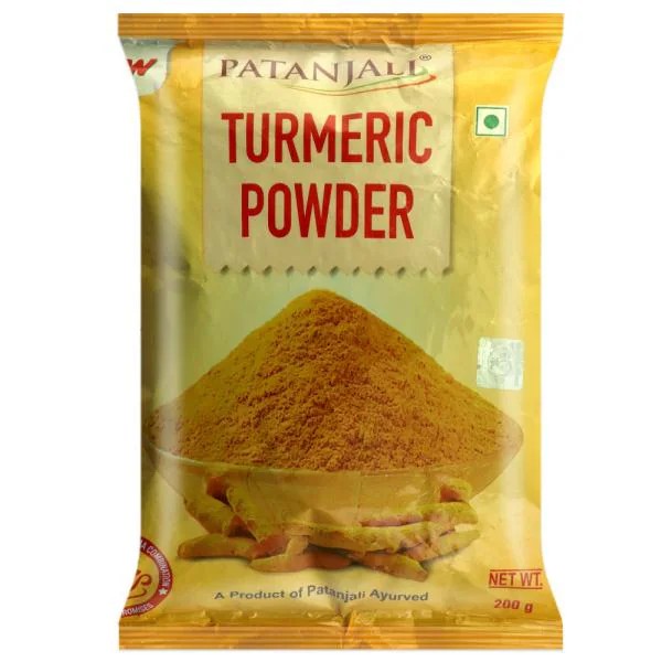 PATANJALI TURMERIC POWDER 200 GM