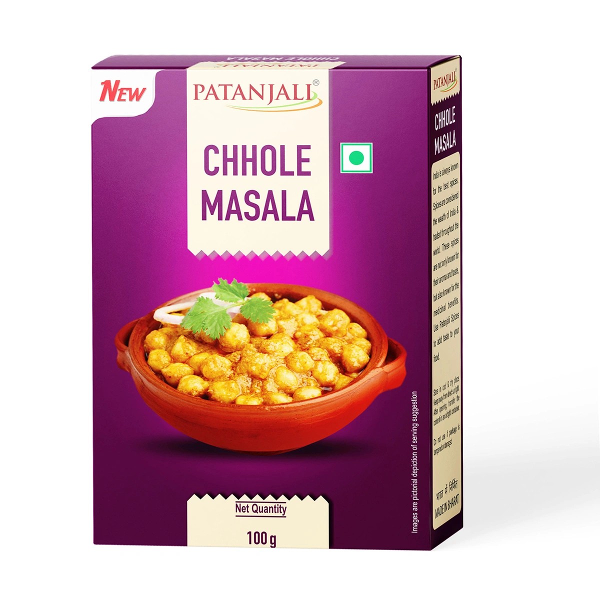 PATANJALI CHHOLE MASALA 100 GM