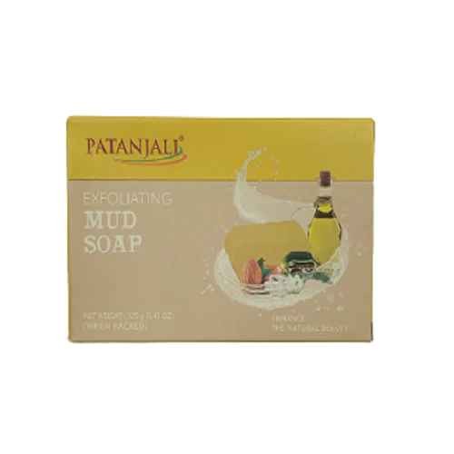 EXFOLIATING MUD SOAP PATANJALI 125 GM
