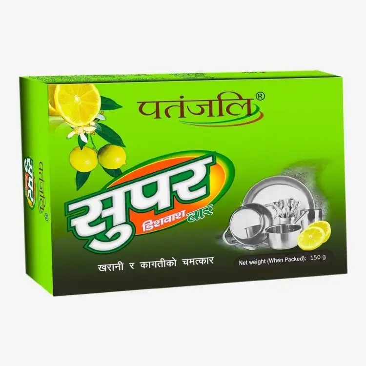 Patanjali Super Dishwash Bar 1 PCS