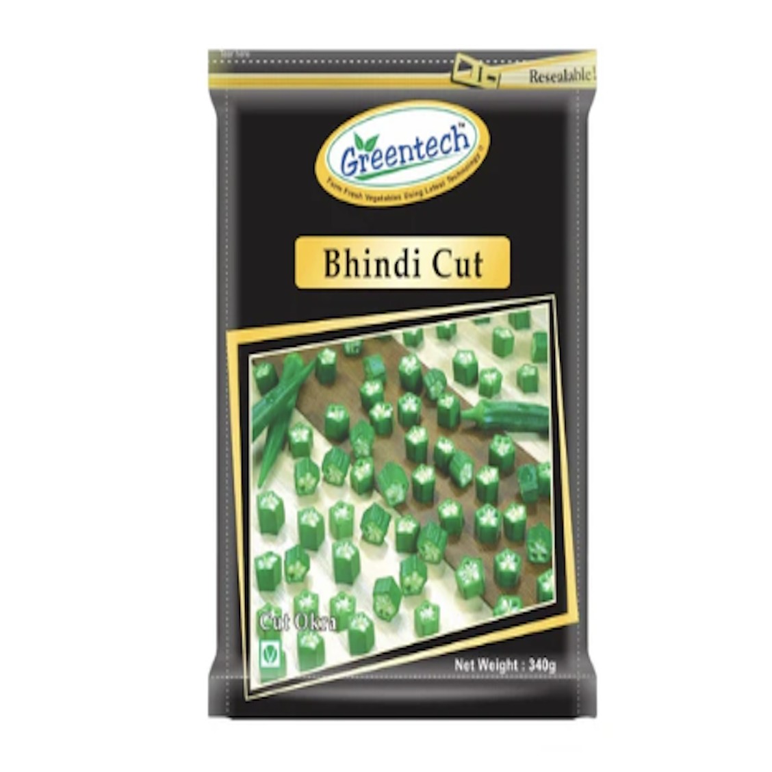GREENTECH CUT OKRA 340 GM