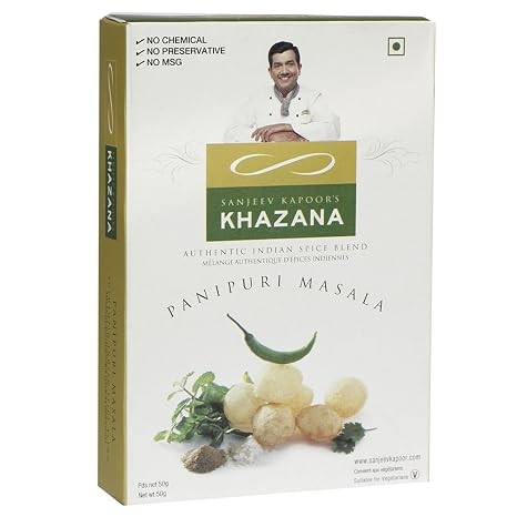 KHAZANA PANIPURI MASALA 50 GM