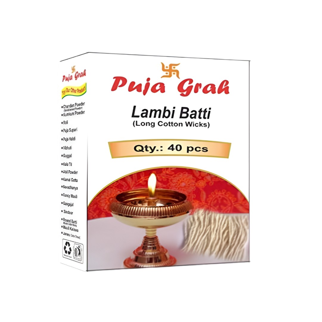 Puja Gheh Lambi Batti 40 PCS