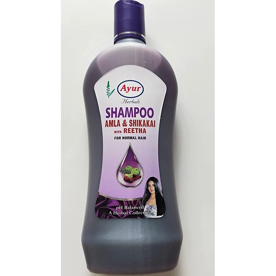 AYUR AMLA SHIKAKAI SHAMPOO WITH REETHA 500 ML