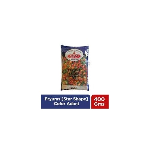 Adani Fryums Star Color 400 GM
