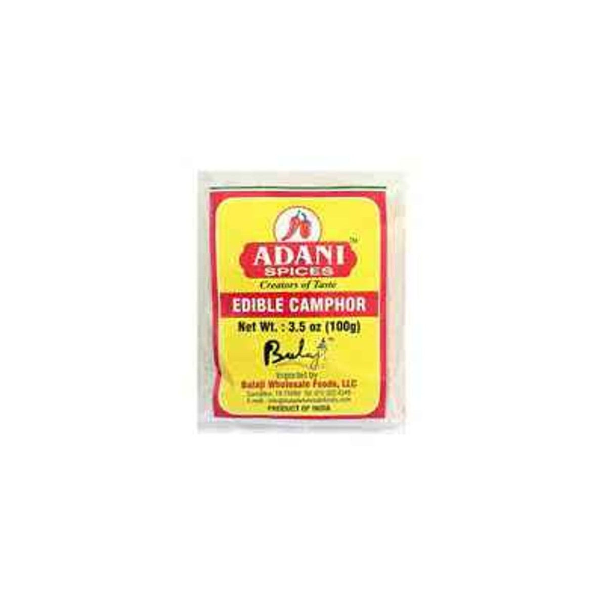 Adani Edible Camphor 100 GM