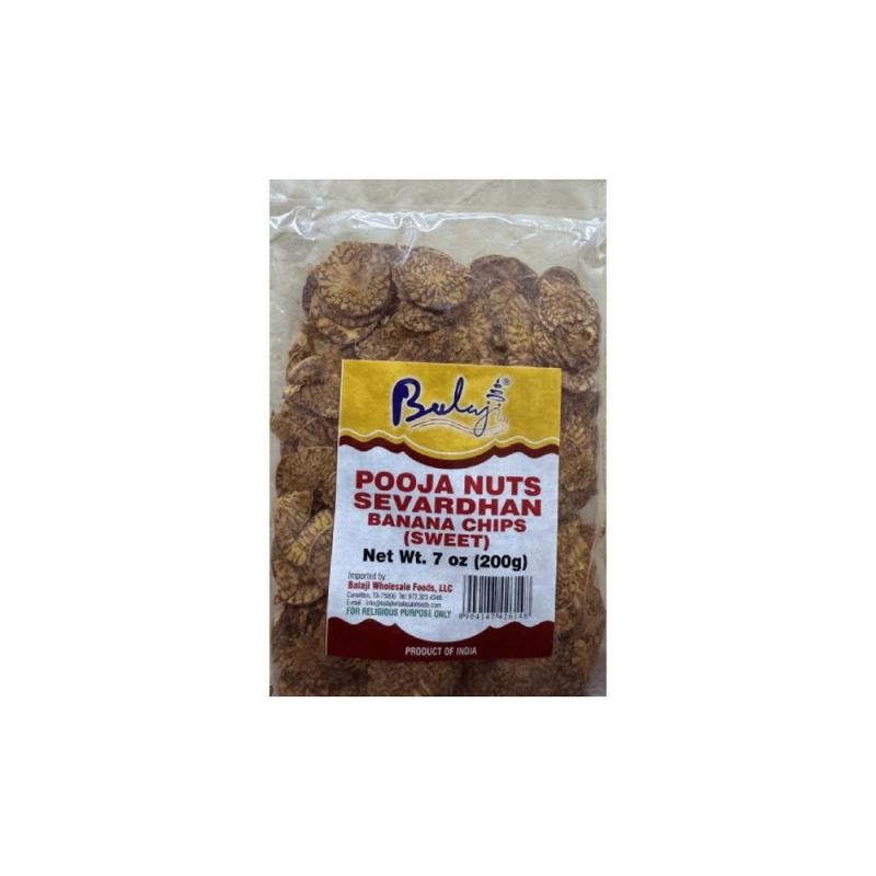 PUJA NUTS BANANA CHIPS SWT 200 GM