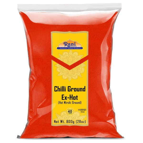 EX HOT CHILLI POWDER INDIA BAZAAR 800 GM
