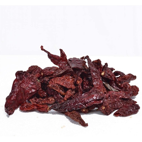 KASHMIRI CHILLI WHOLE STEMLESS INDIA BAZAAR 100 GM