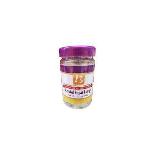 CRYSTAL SUGAR (LUMPS) JAR  INDIA BAZAAR 100 GM