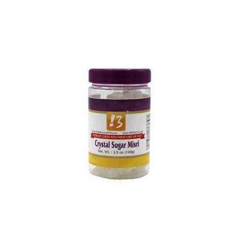 CRYSTAL SUGAR (BIG) JAR  INDIA BAZAAR 100 GM
