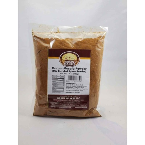 GARAM MASALA POWDER GRAIN MARKET 200 GM