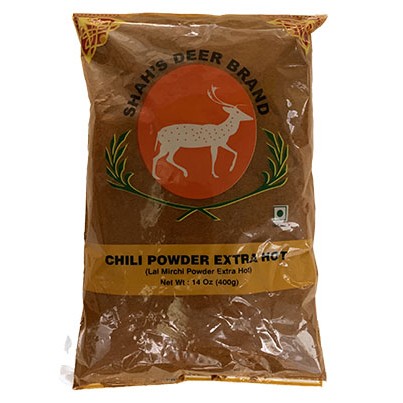 Deer Chilli Powder Extra Hot 14 OZ