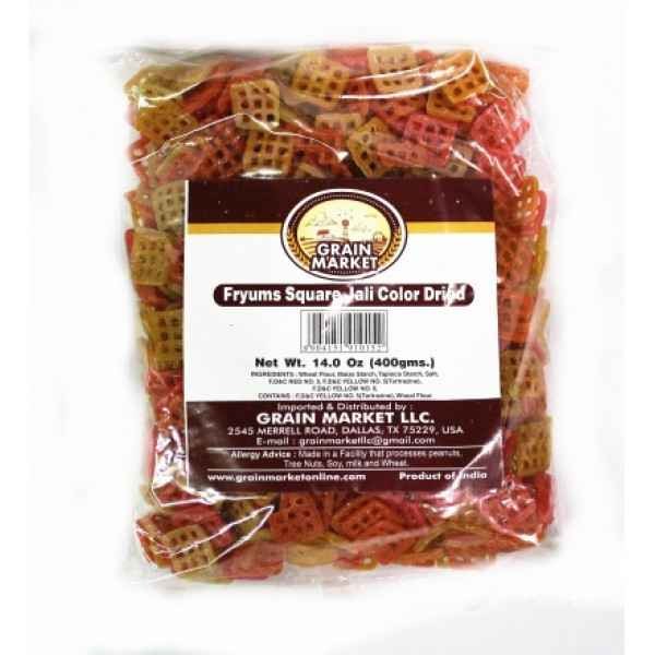 FRYUMS SQUARE JALI COLOR DRIED GM
