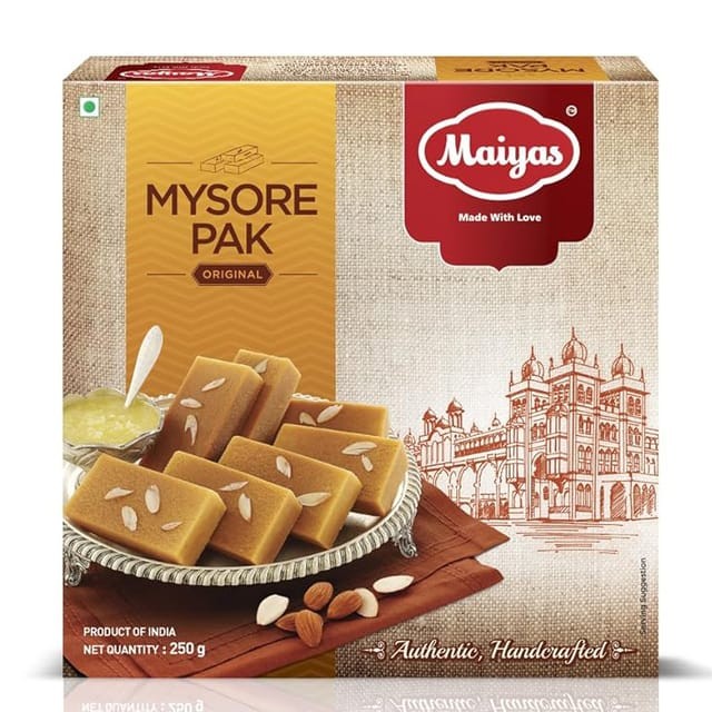 Maiyas Mysore Pak 250 GM