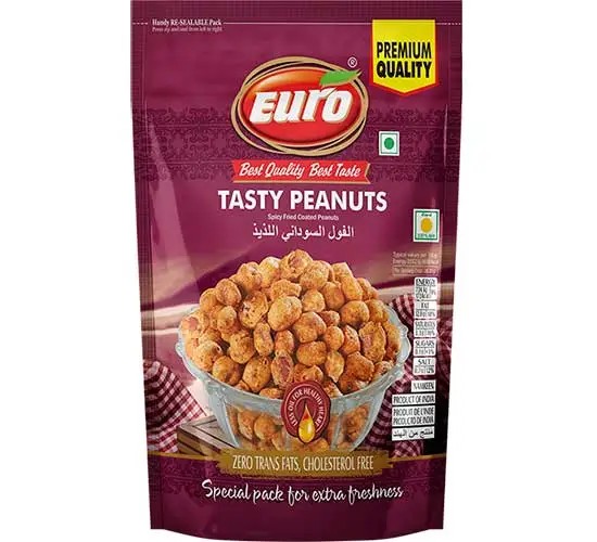 EURO TASTY PEANUTS 400 GM