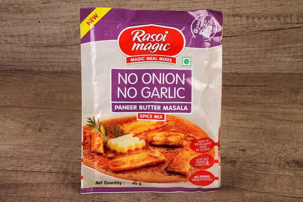 RASOI MAGIC PANEER BUTTER NO ONION & GARLIC 45 GM