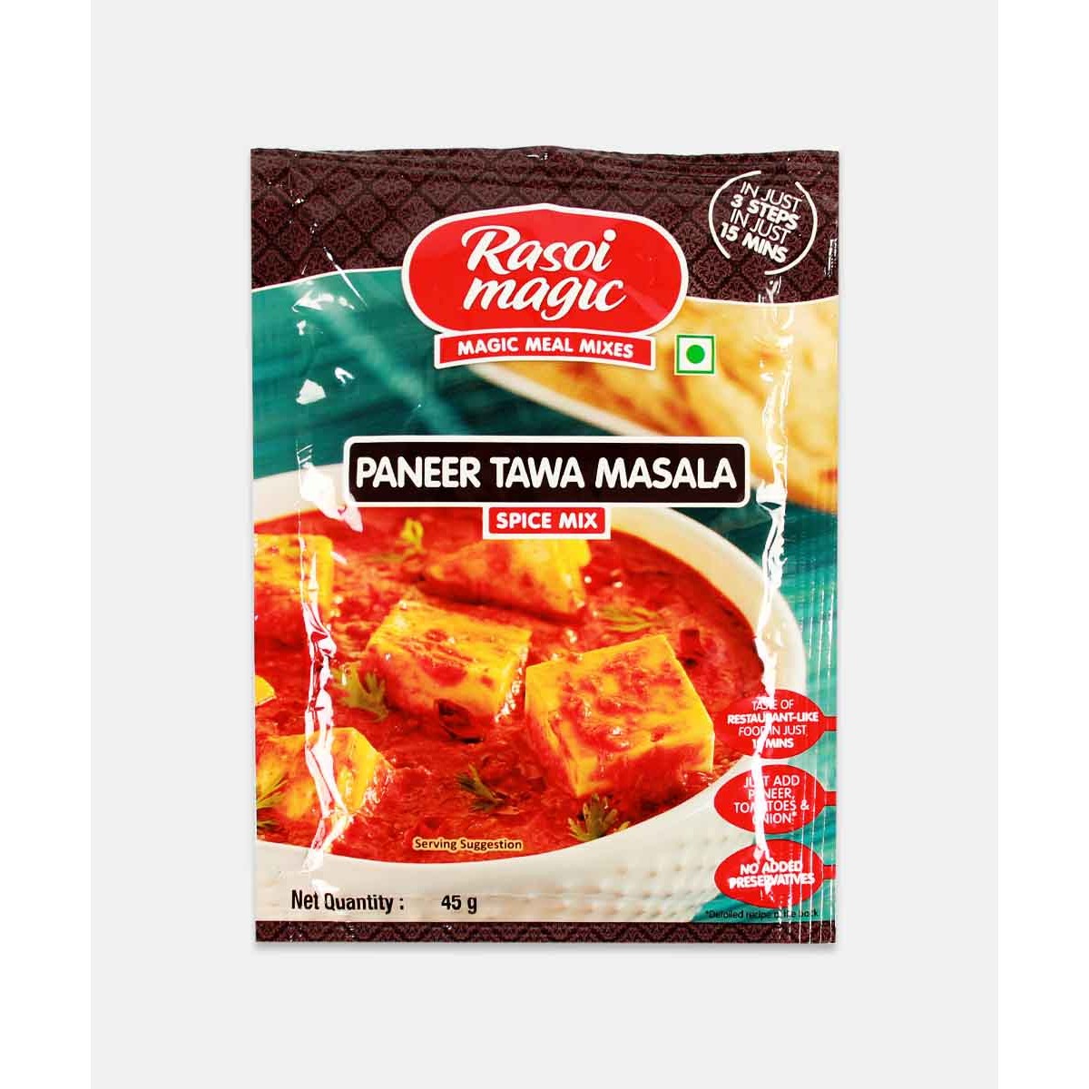 RASOI MAGIC PANEER TAWA SPICE MIX 45 GM