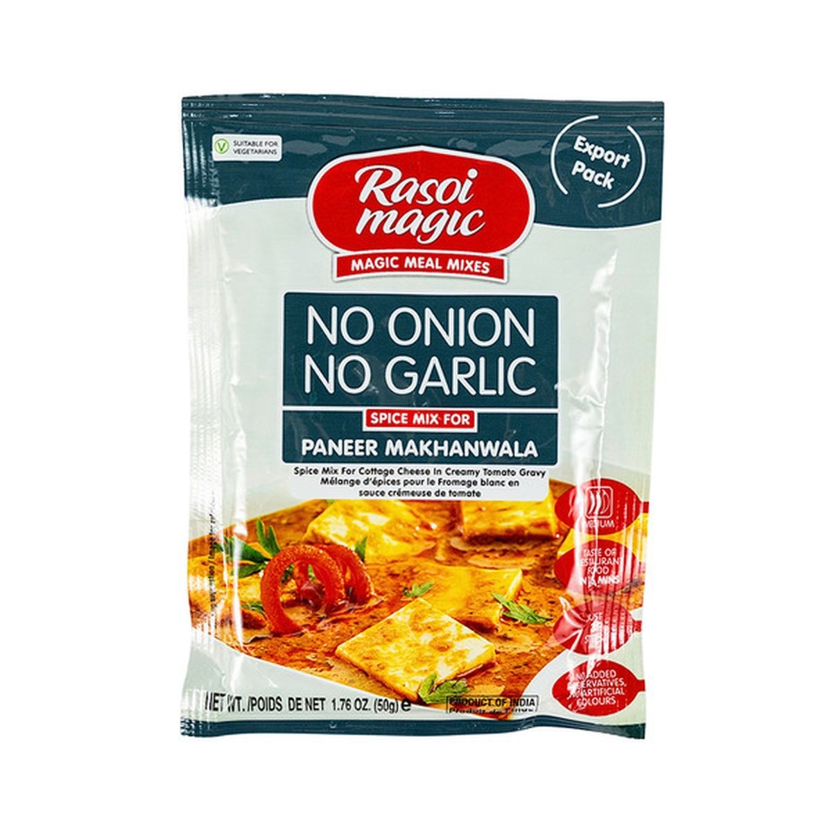 RASOI MAGIC PANEER MAKHANWALA SPICE MIX 50 GM