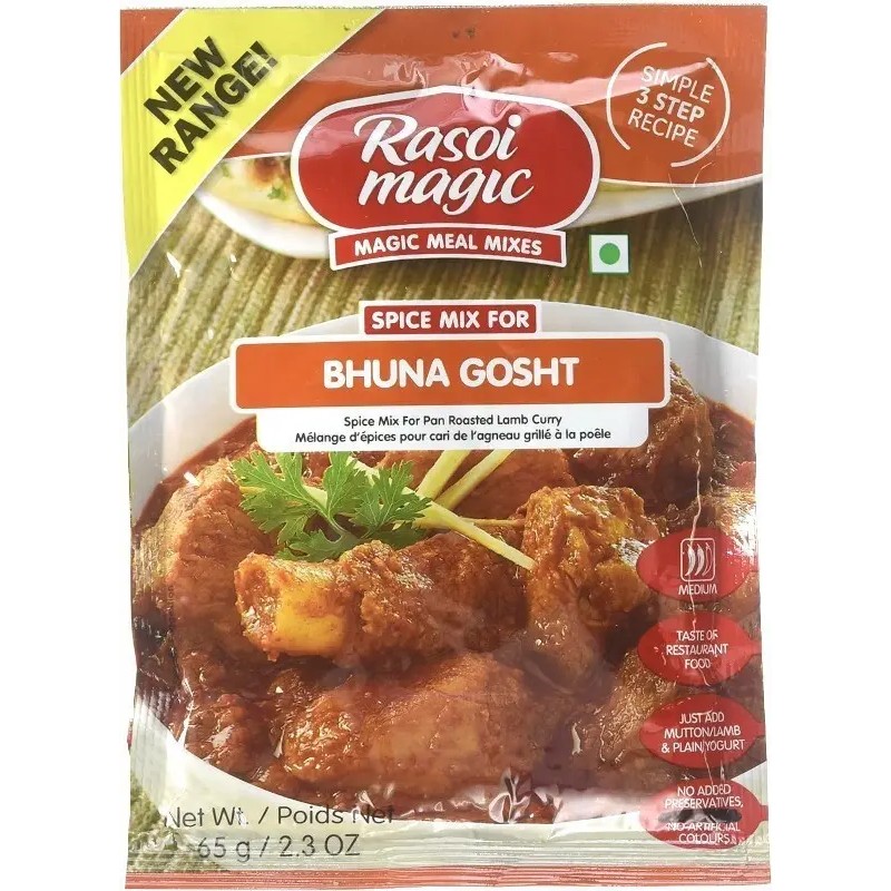 RASOI MAGIC BHUNA GOSHT SPICE MIX 65 GM
