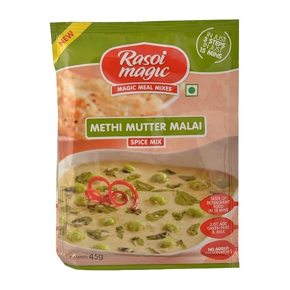 RASOI MAGIC METHI MUTTER MALAI MIX 50 GM