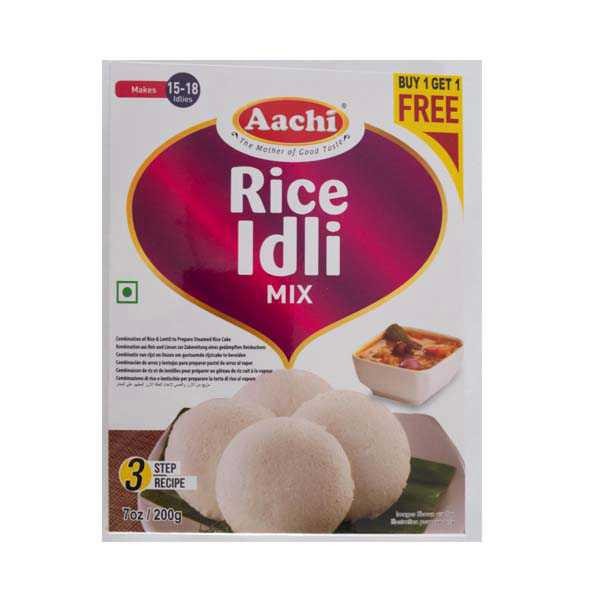 AACHI RICE IDLI MIX BUY 1 GET1 FREE 200 GM