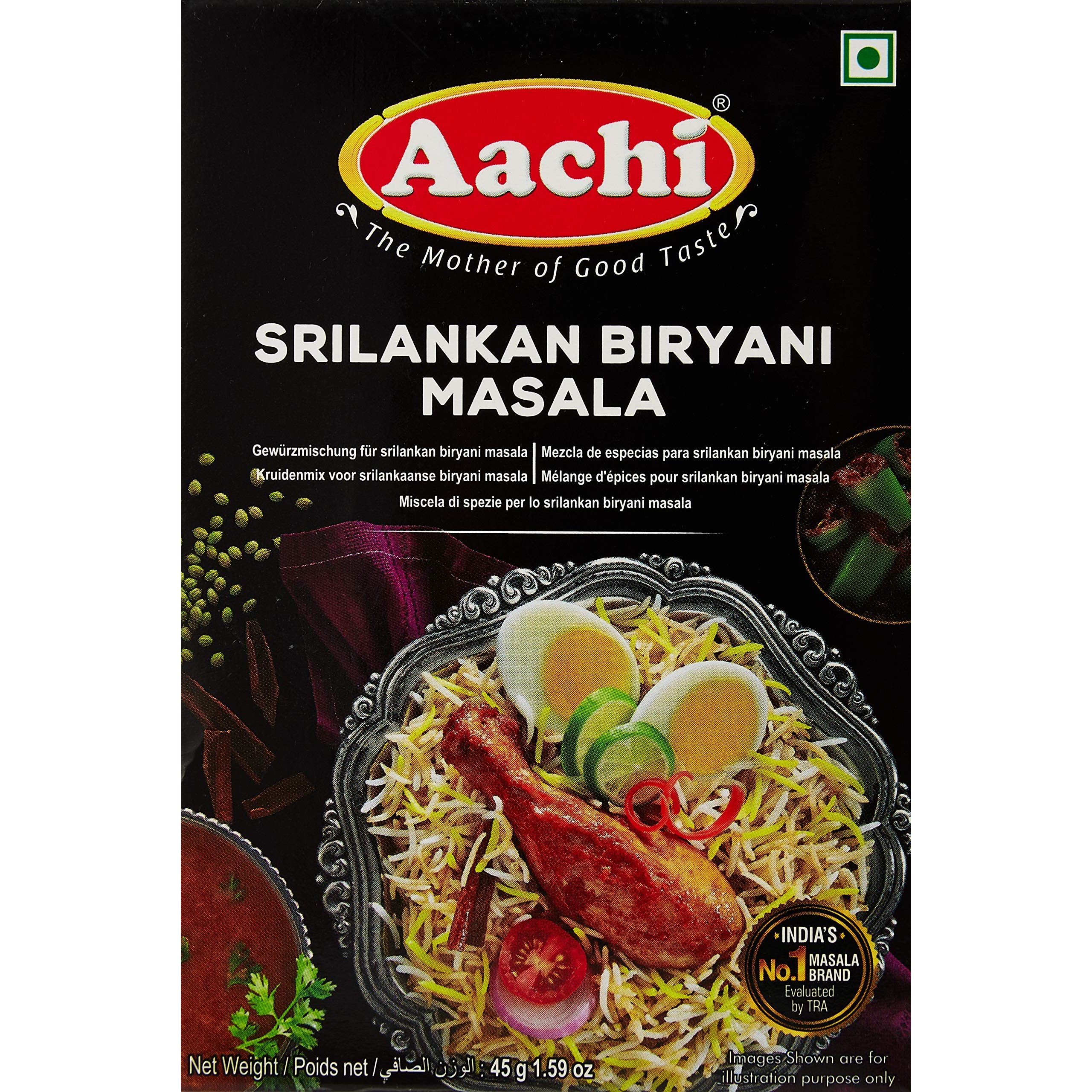 AACHI SRILANKAN BIRYANI MASALA 45 GM