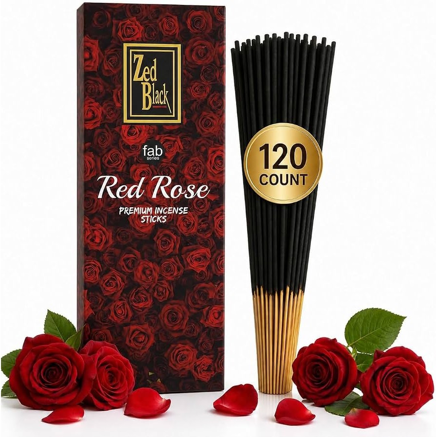 Zed Black Rose Incense 1 PACK