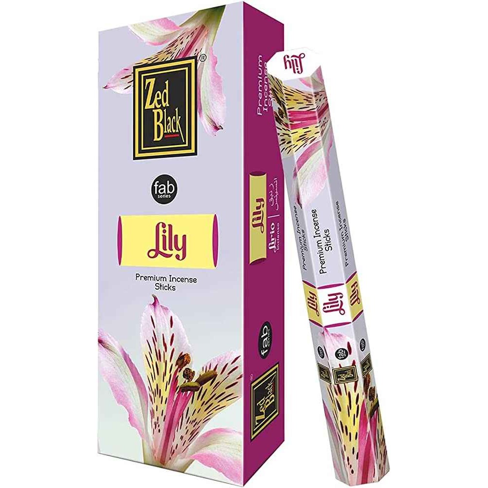 Zed Black Lily Incense 120 PCS
