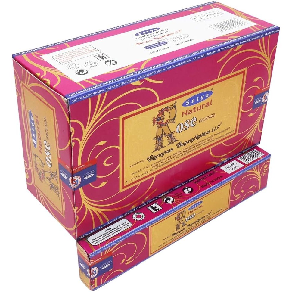 Satya Nag Champa Rose Agarbati 15 GM